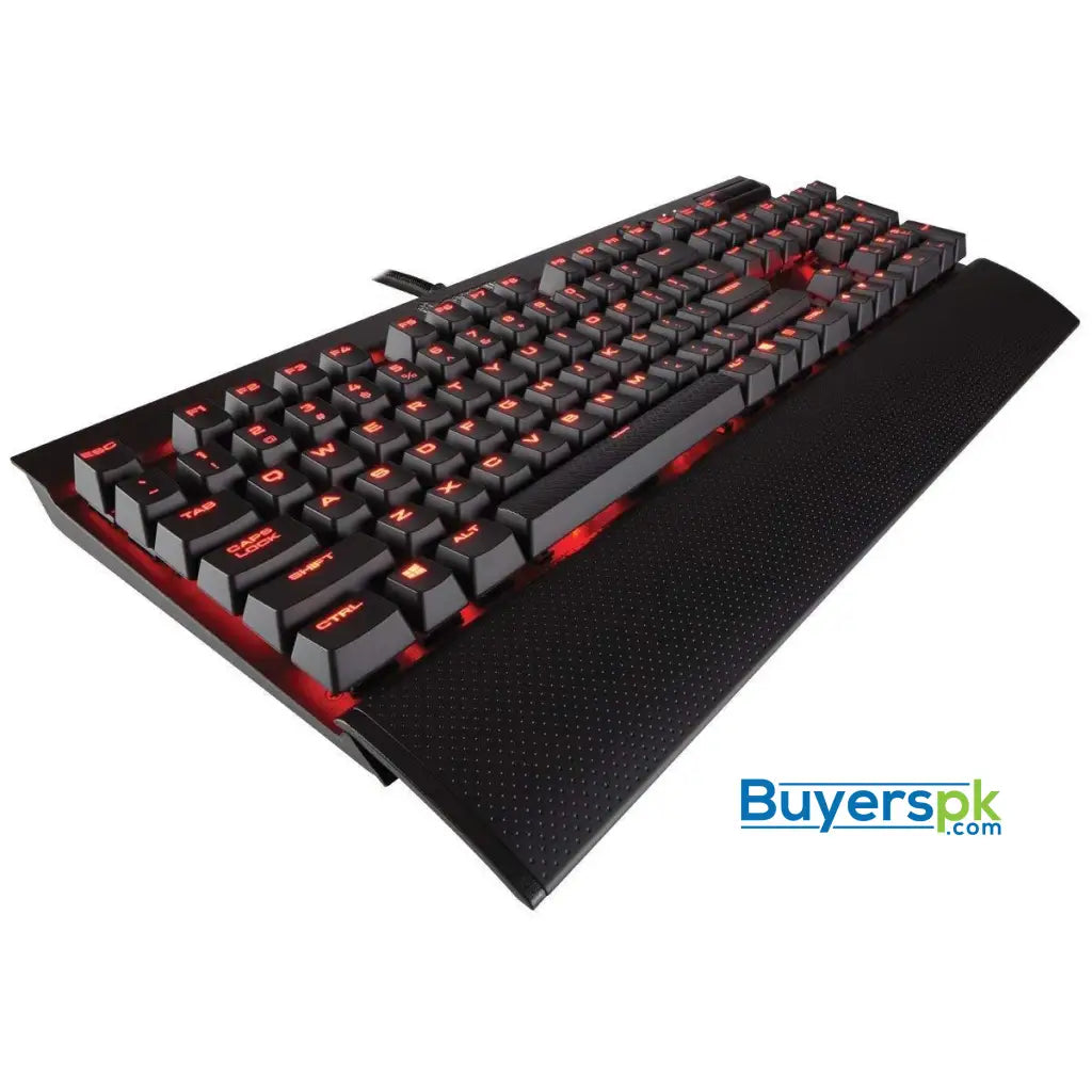 CORSAIR K70 RAPIDFIRE Mechanical Gaming Keyboard - Backlit Red LED - USB Passthrough & Media Controls - Fastest & Linear - Cherry MX Speed - CORSAIR K70 RAPIDFIRE Mechanical Gaming Keyboard - Backlit Red LED - USB Passthrough & Media Controls - Fastest & Linear - Cherry MX Speed -